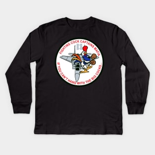 67th Fighter Squadron Kids Long Sleeve T-Shirt